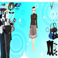 Black White Dressup