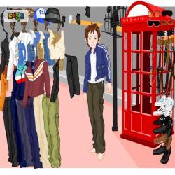 Boy Phonebooth Dressup