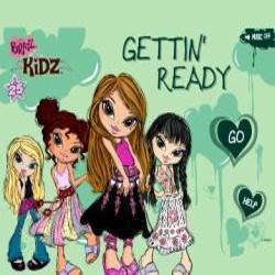 bratz getting ready